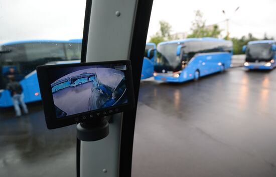 Presentation of buses for 2017 FIFA Confederations Cup