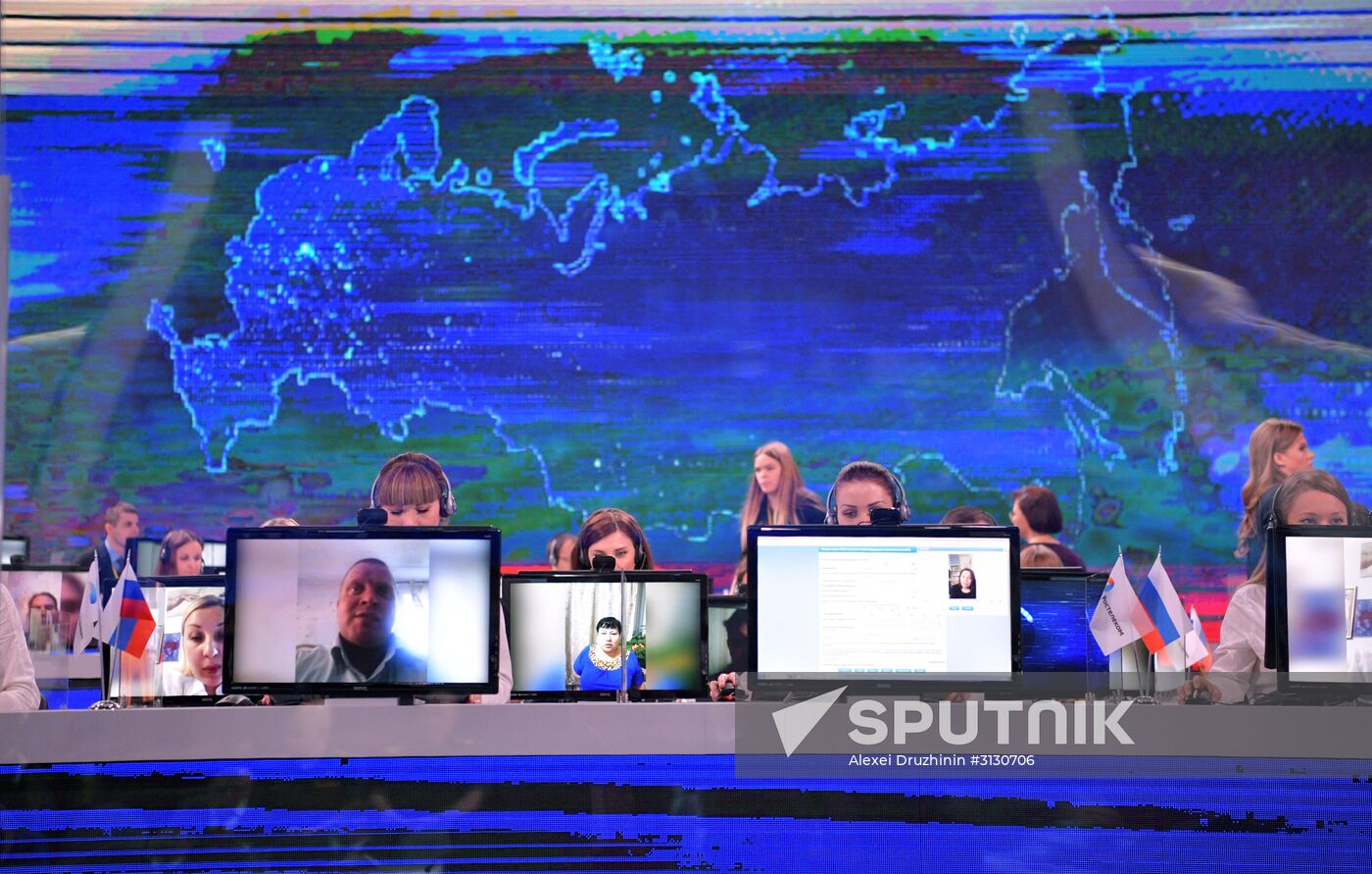 Direct Line with Vladimir Putin