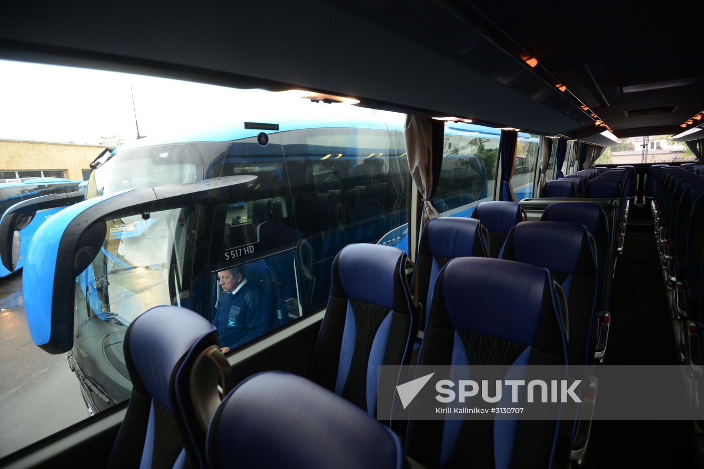 Presentation of buses for 2017 FIFA Confederations Cup