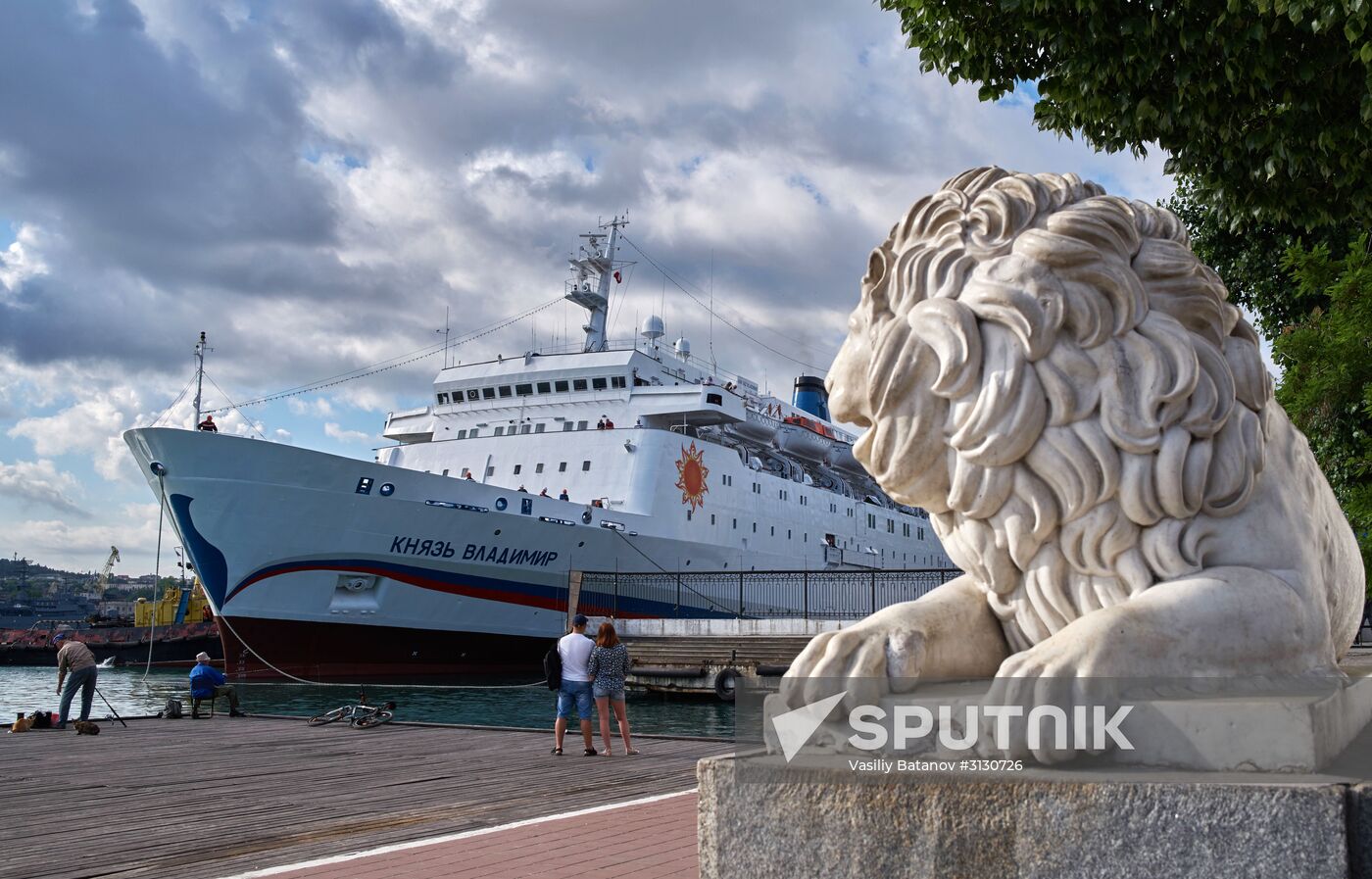 Prince Vladimir cruise liner arrives in Sevastopol
