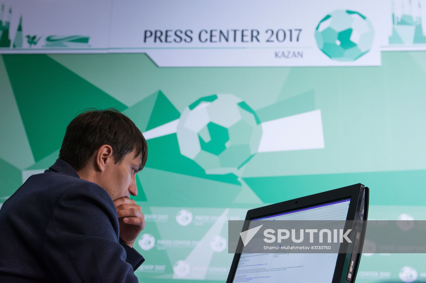 Opening of 2017 Confederations Cup multimedia press centers for non-accredited media