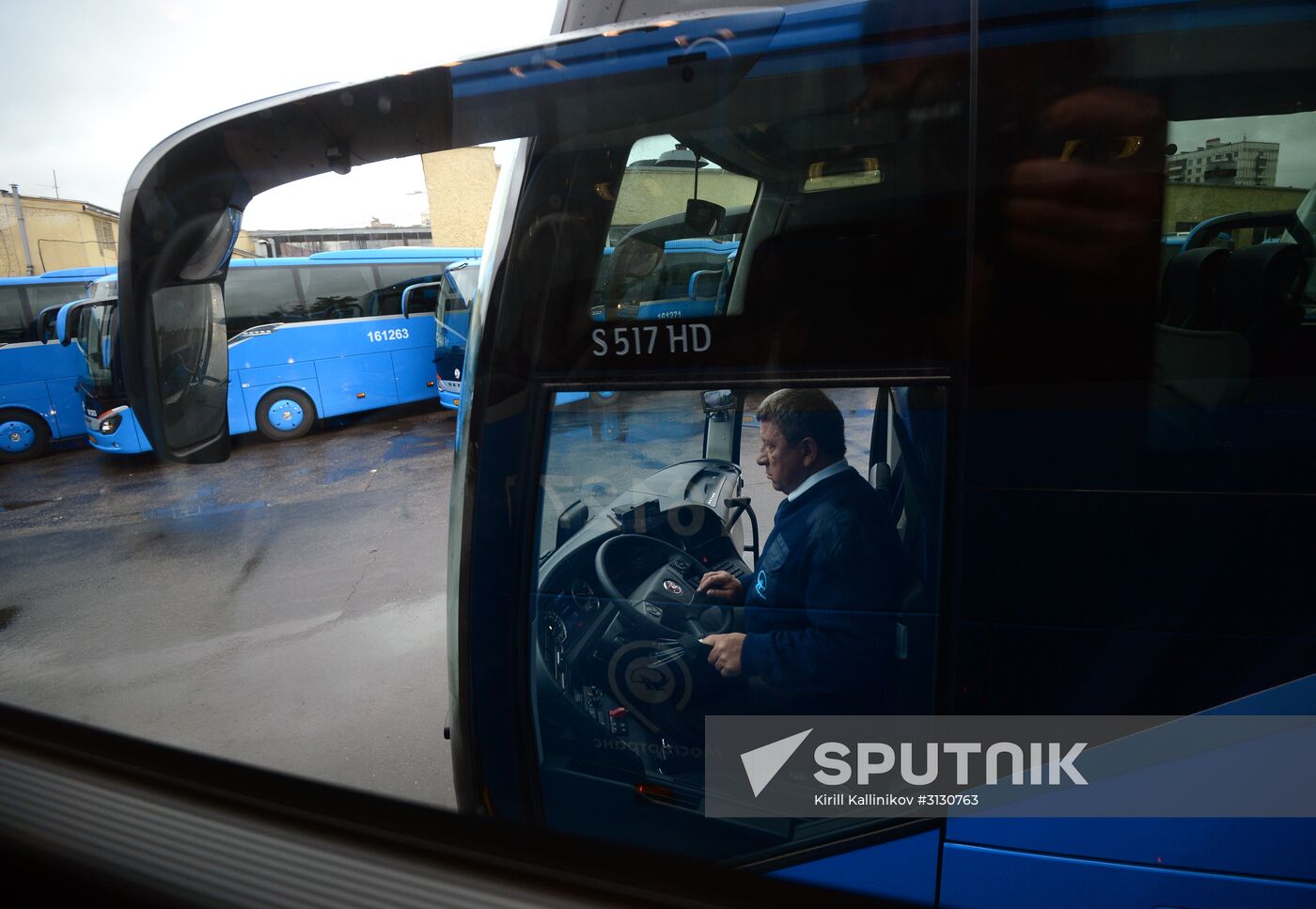 Presentation of buses for 2017 FIFA Confederations Cup