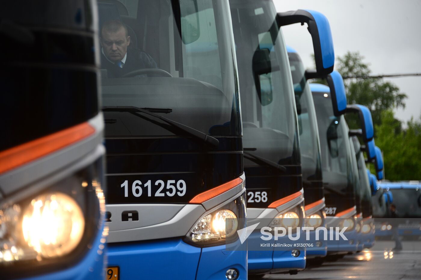 Presentation of buses for 2017 FIFA Confederations Cup