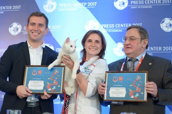 Achilles the cat to predict results of 2017 Confederations Cup matches