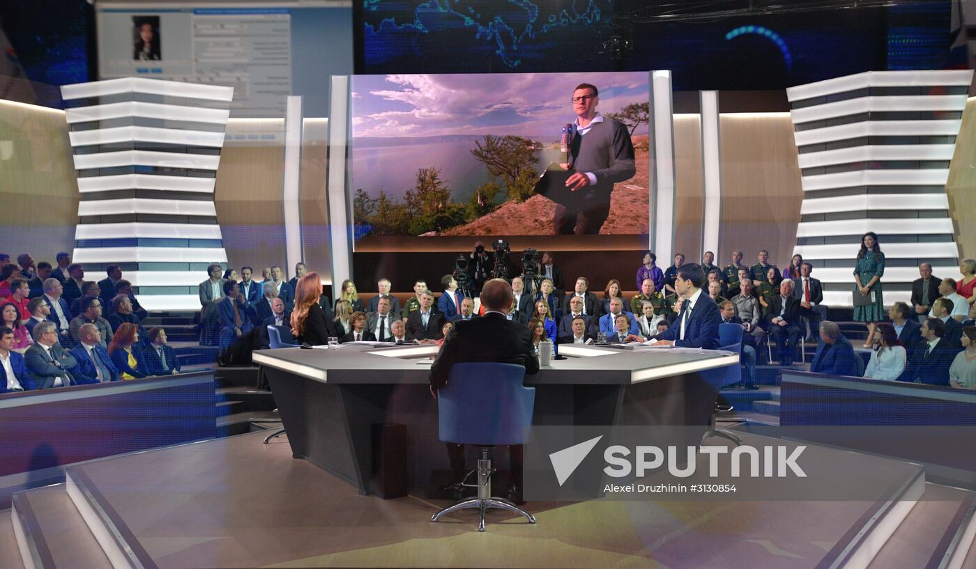 Direct Line with Vladimir Putin