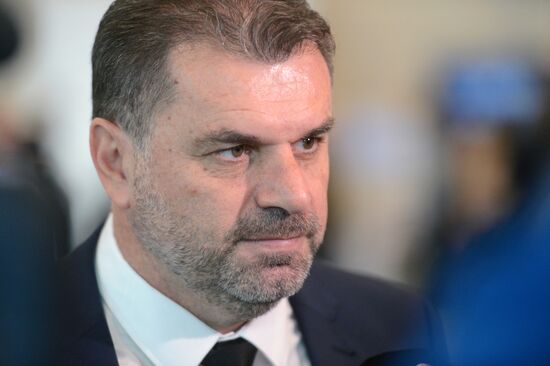 Australia’s national team arrives at the 2017 FIFA Confederations Cup