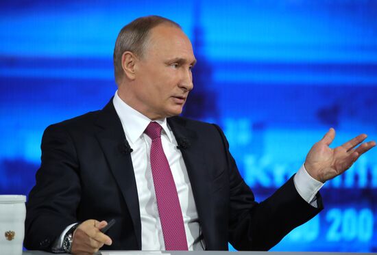 Direct Line with Vladimir Putin