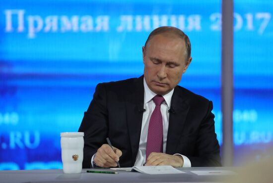 Direct Line with Vladimir Putin