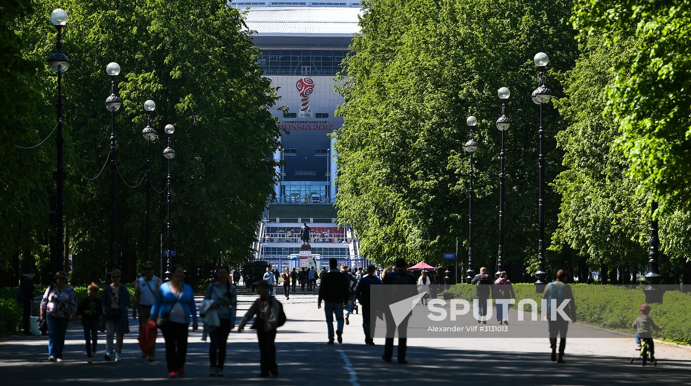 St. Petersburg prepares to host 2017 FIFA Confederations Cup