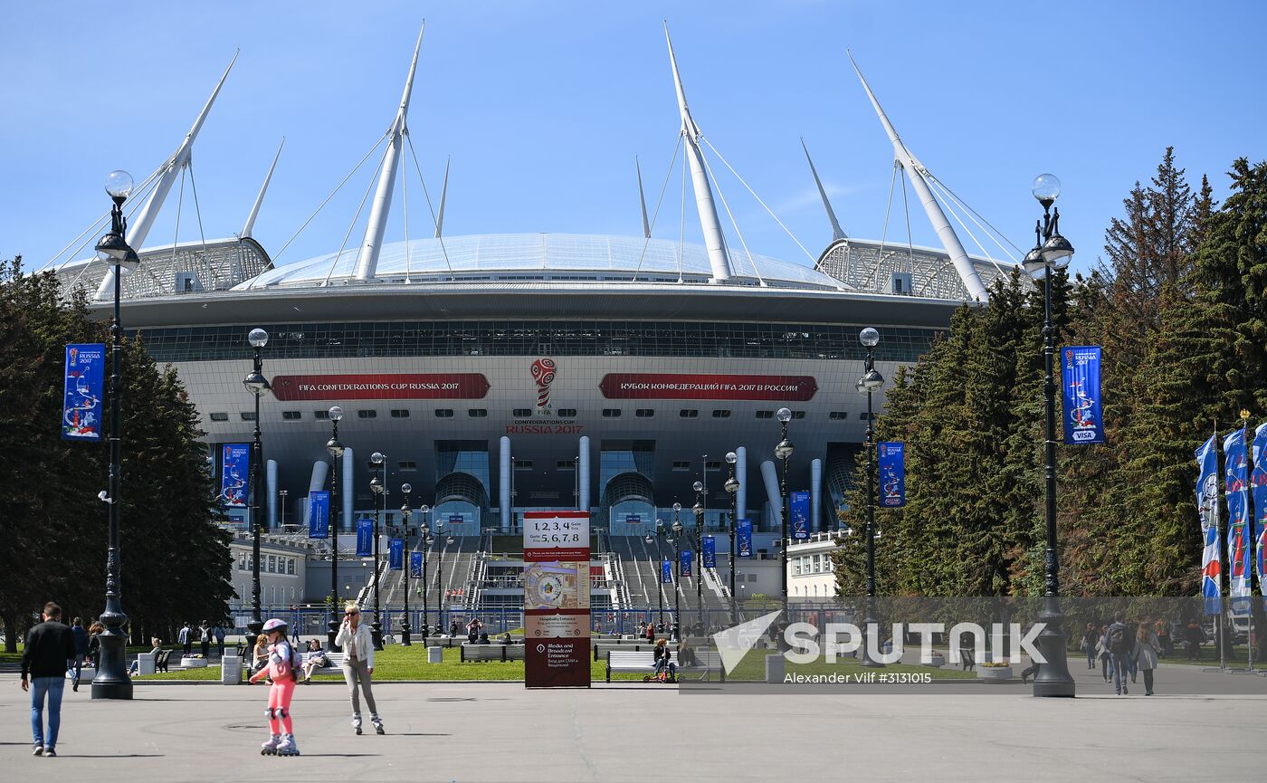 St. Petersburg prepares to host 2017 FIFA Confederations Cup