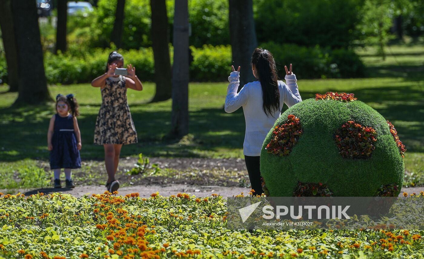 Preparations for 2017 Confederations Cup in Saint Petersburg