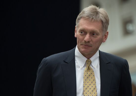 Russian President Vladimir Putin answers journalists' questions