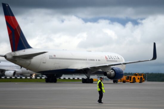 Aircraft at Sheremetyevo Airport