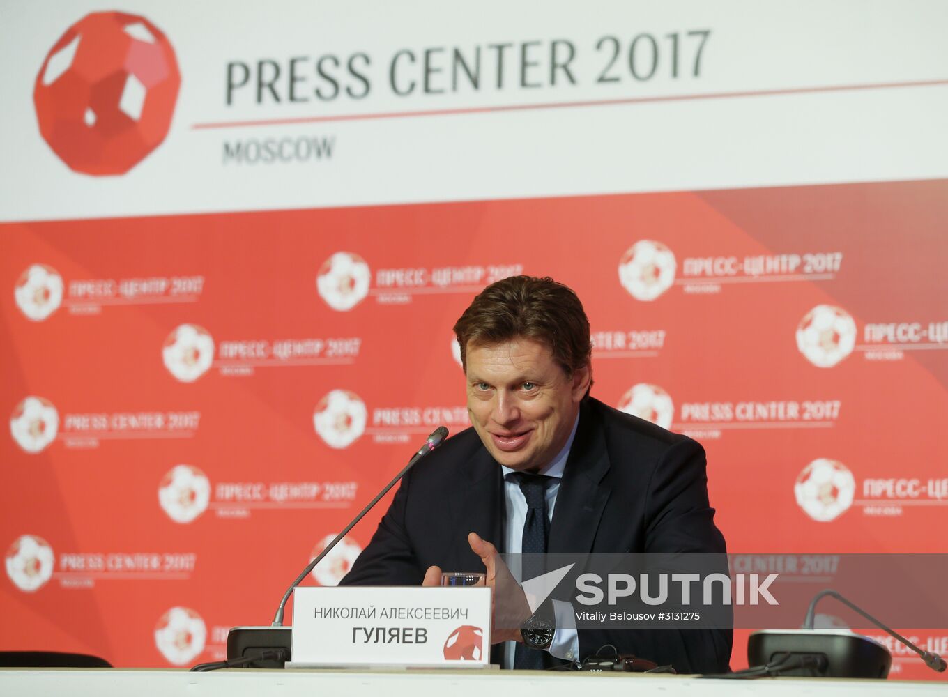 Events at press centers for non-accredited media at Confederations Cup 2017