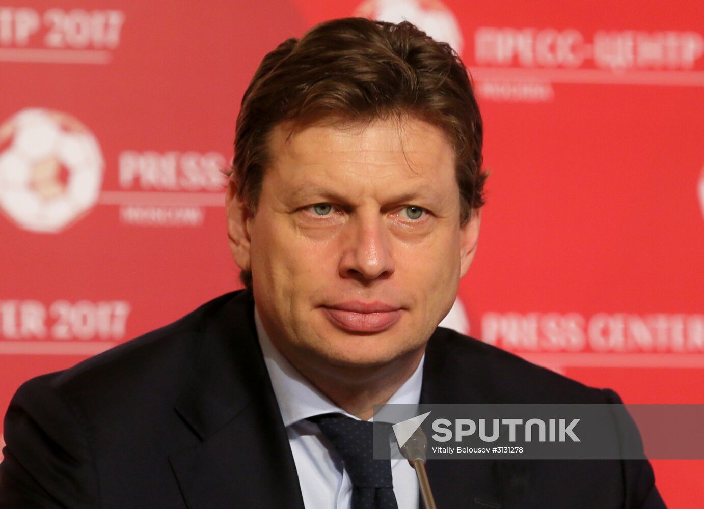 Events at press centers for non-accredited media at Confederations Cup 2017