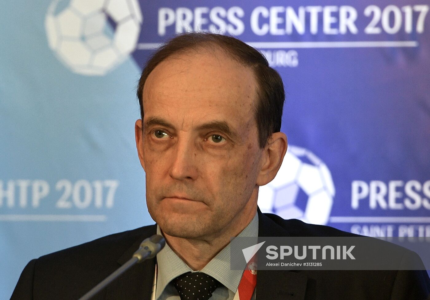 Events at press centers for non-accredited media at Confederations Cup 2017