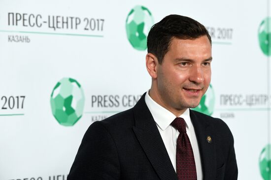 Football. 2017 FIFA Confederations Cup opening press conference