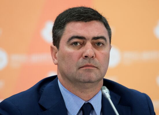 Football. 2017 FIFA Confederations Cup opening press conference