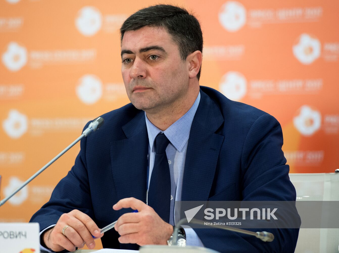 Football. 2017 FIFA Confederations Cup opening press conference