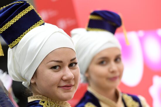 Events at press centers for non-accredited media at Confederations Cup 2017