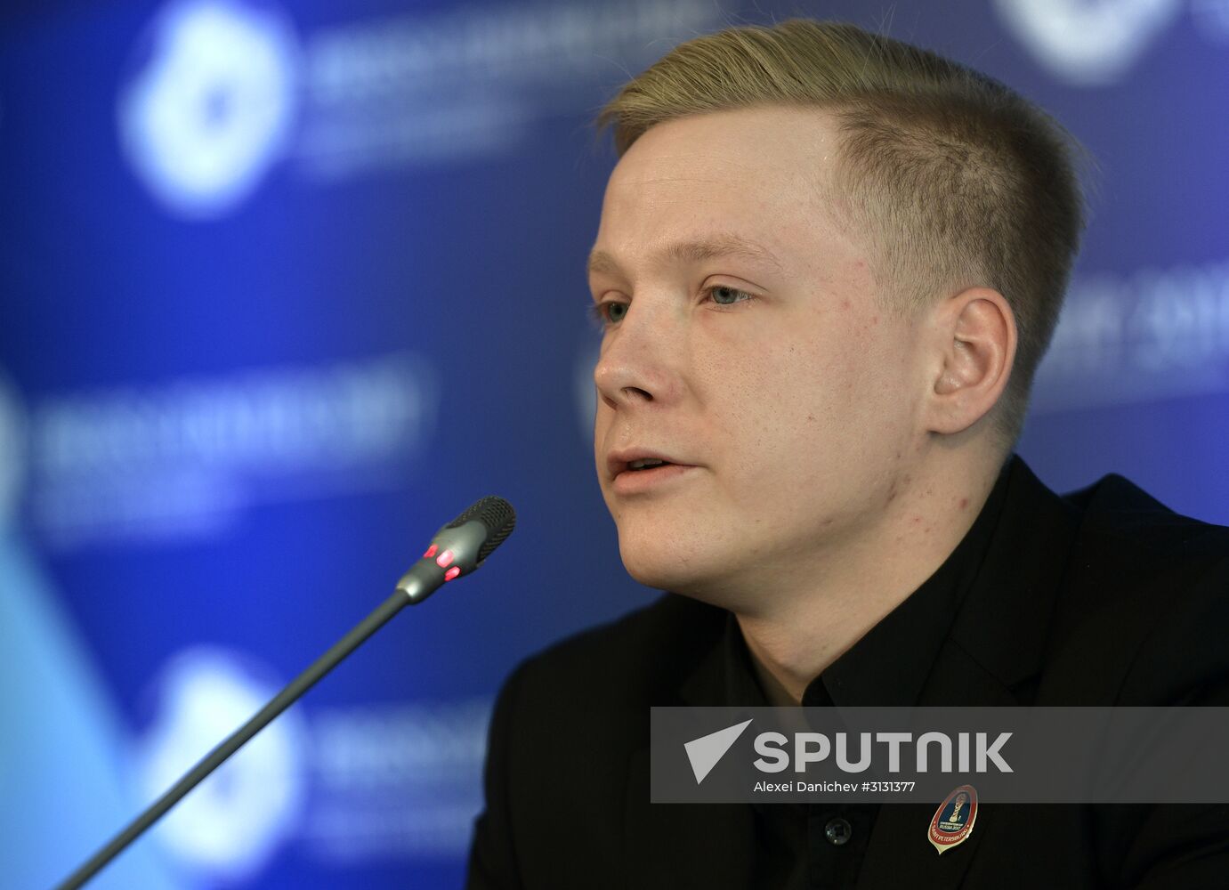 Events at press centers for non-accredited media at Confederations Cup 2017