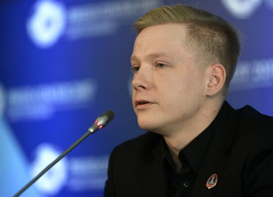 Events at press centers for non-accredited media at Confederations Cup 2017