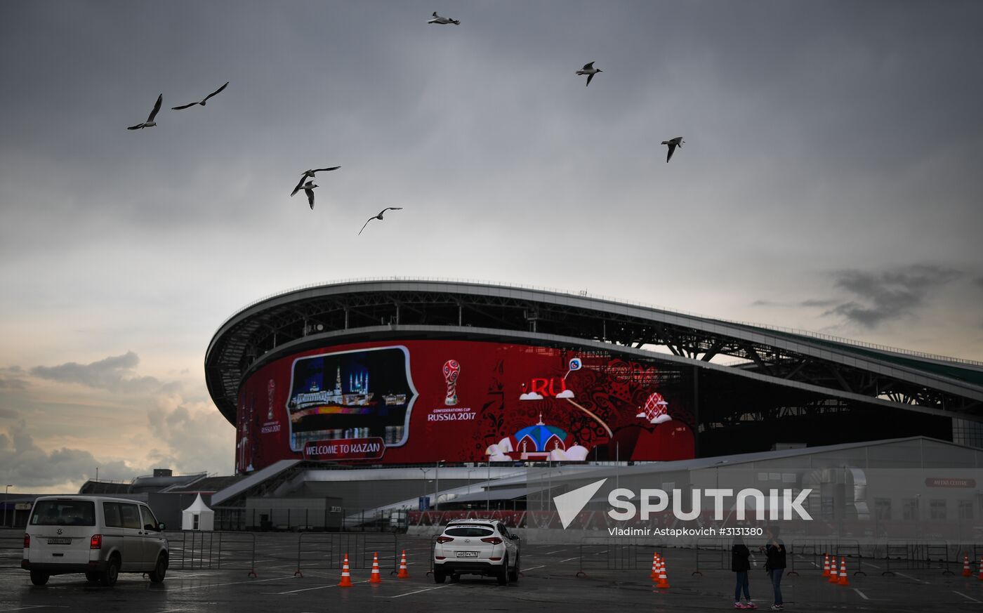 Preparations for 2017 Confederations Cup in Kazan