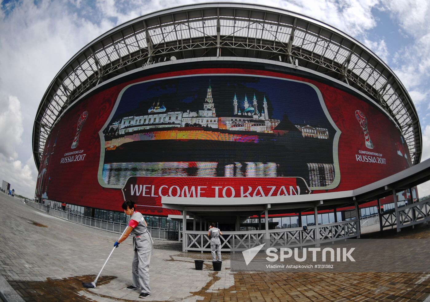 Preparations for 2017 Confederations Cup in Kazan