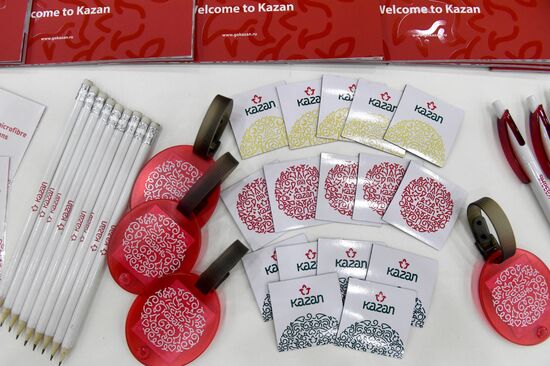 Events at press centers for non-accredited media at Confederations Cup 2017