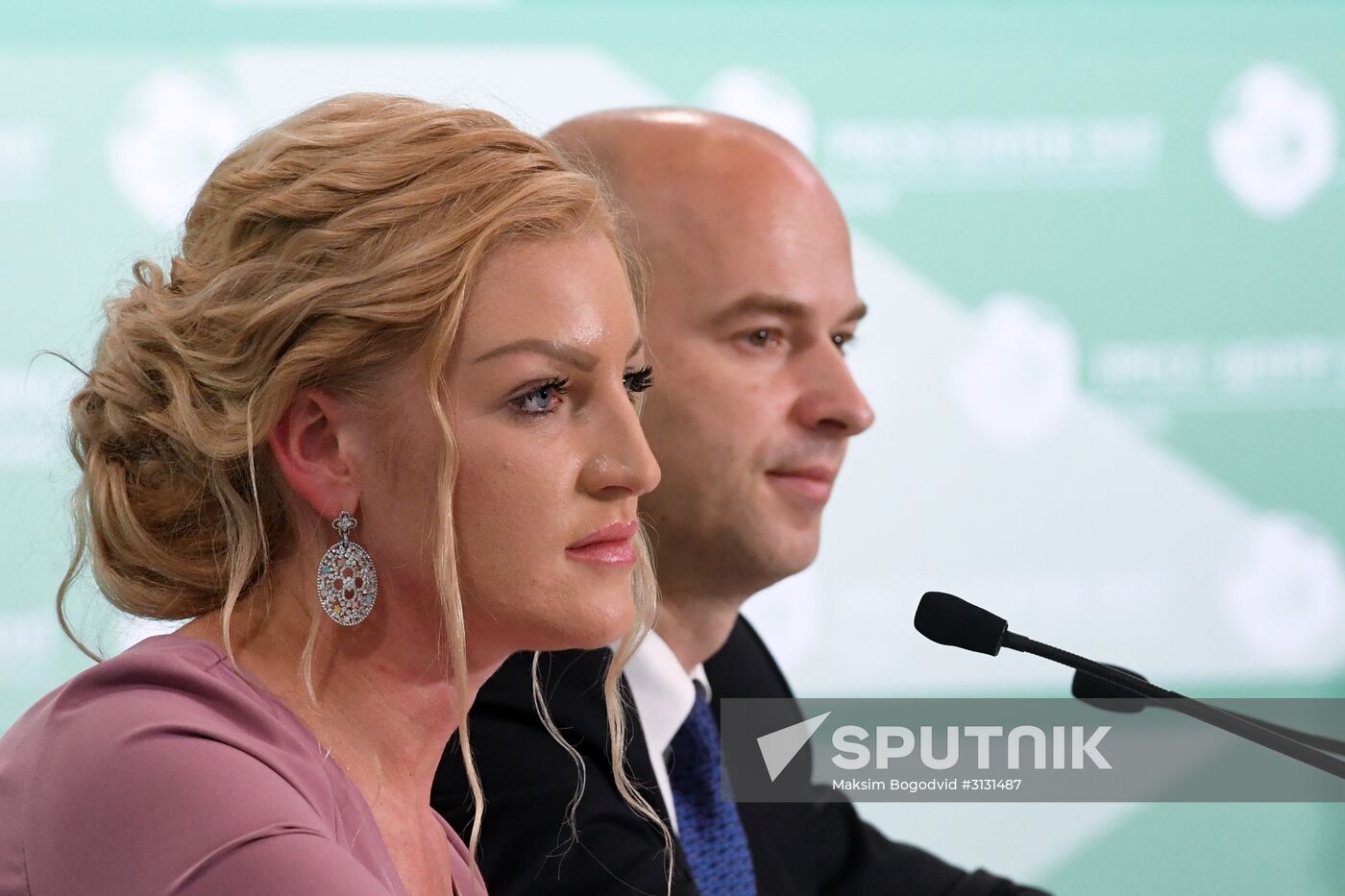 Events at press centers for non-accredited media at Confederations Cup 2017