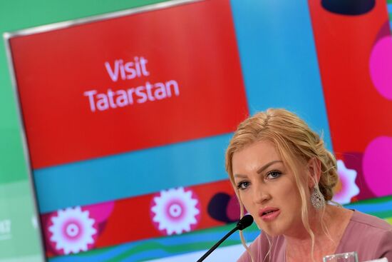 Events at press centers for non-accredited media at Confederations Cup 2017