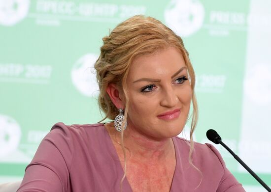 Events at press centers for non-accredited media at Confederations Cup 2017