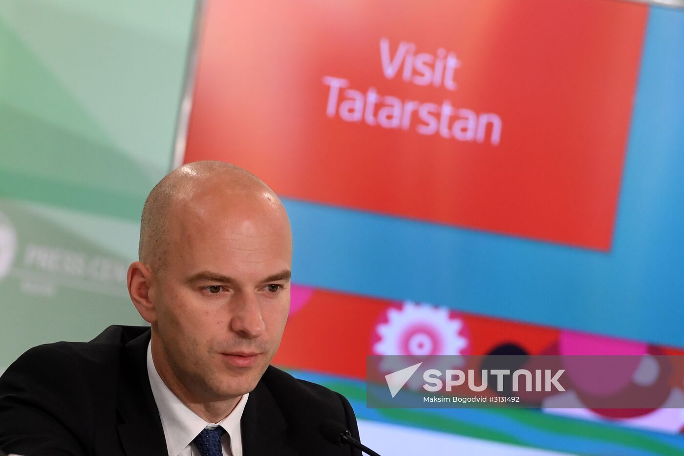 Events at press centers for non-accredited media at Confederations Cup 2017