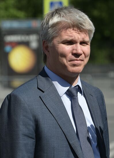 Events at press centers for non-accredited media at Confederations Cup 2017