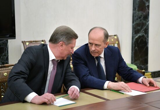 President Putin chairs Security Council meeting