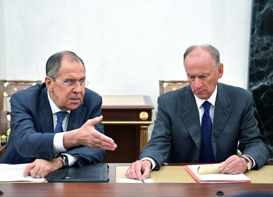 President Putin chairs Security Council meeting