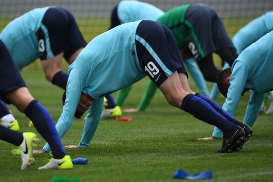 2017 Confederations Cup. Australian team holds training session