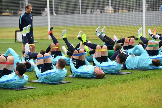 2017 Confederations Cup. Australian team holds training session