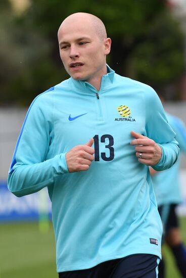 2017 Confederations Cup. Australian team holds training session