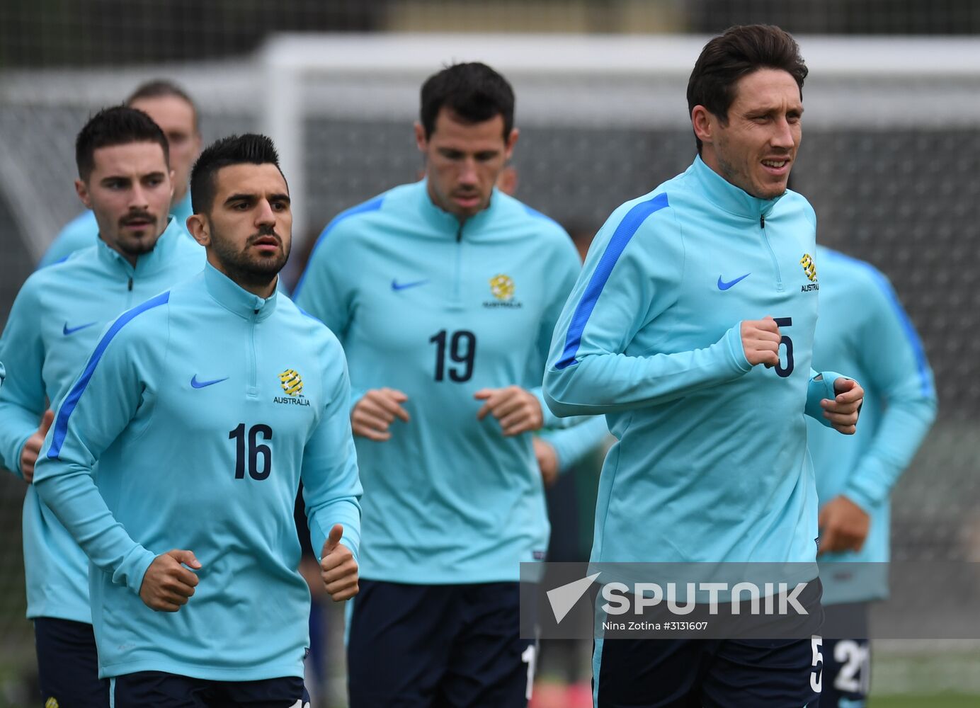 2017 Confederations Cup. Australian team holds training session