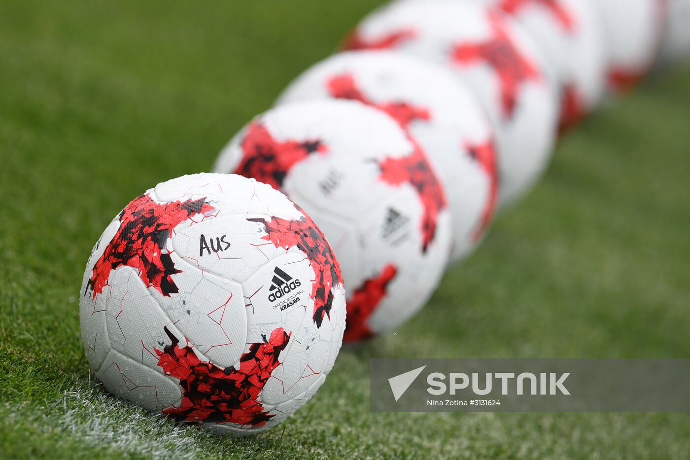 2017 Confederations Cup. Australian team holds training session