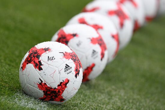 2017 Confederations Cup. Australian team holds training session