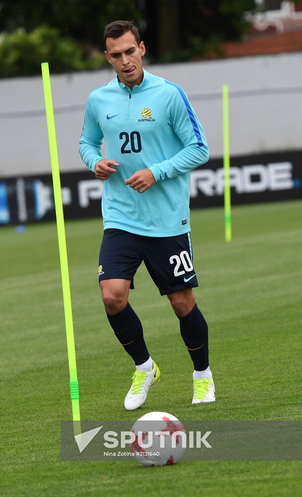 2017 Confederations Cup. Australian team holds training session