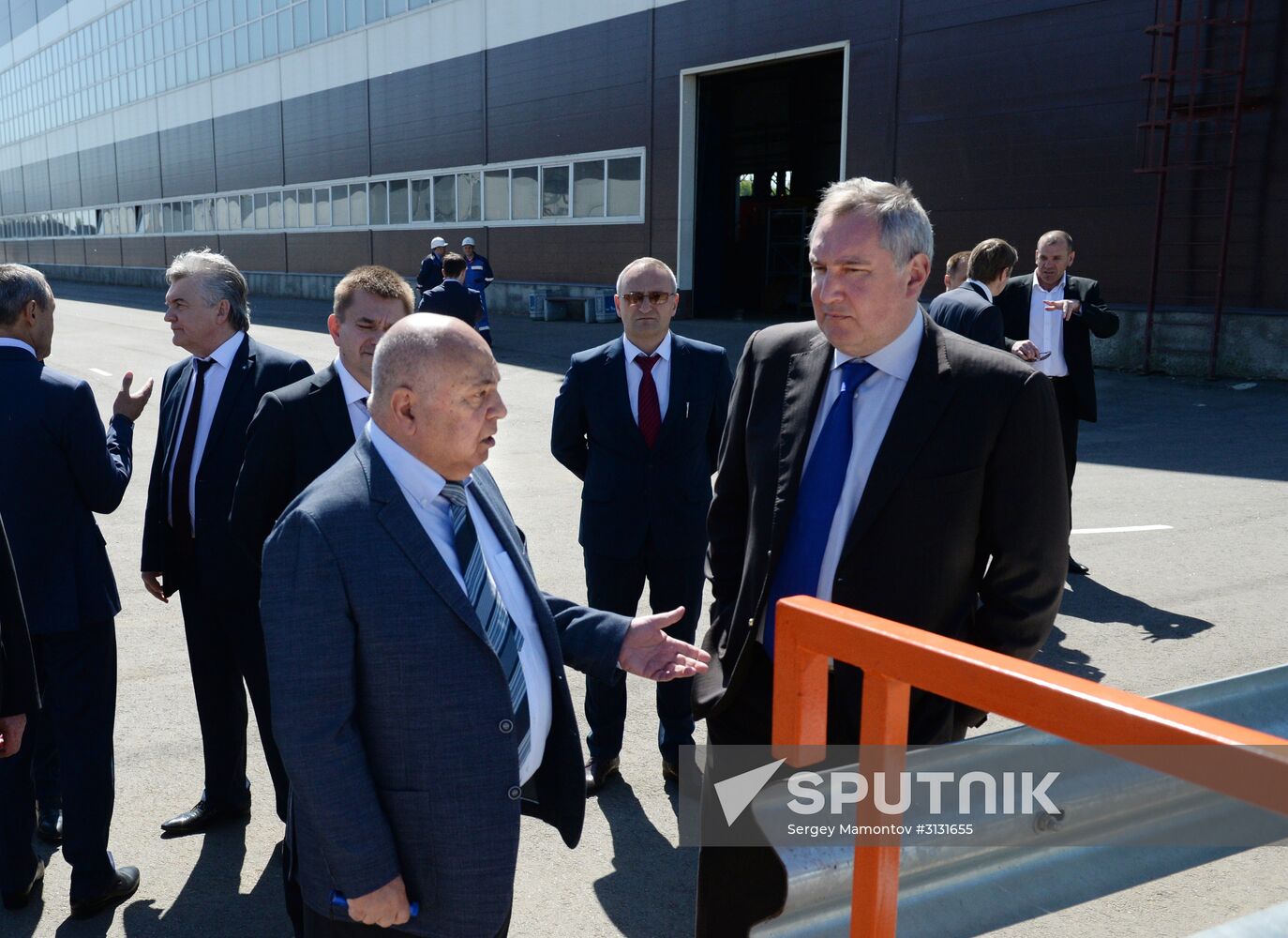 Deputy Prime Minister Rogozin visits St. Petersburg