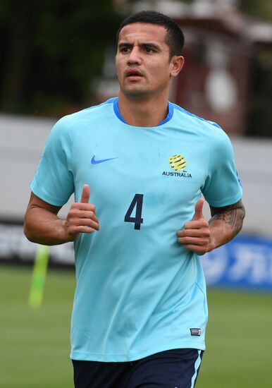 2017 Confederations Cup. Australian team holds training session