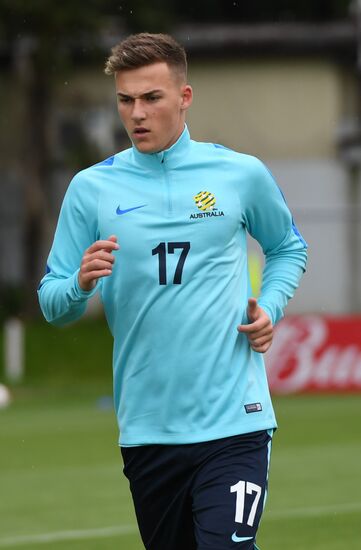 2017 Confederations Cup. Australian team holds training session