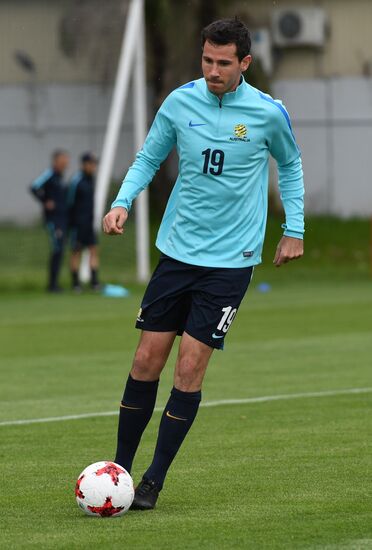 2017 Confederations Cup. Australian team holds training session