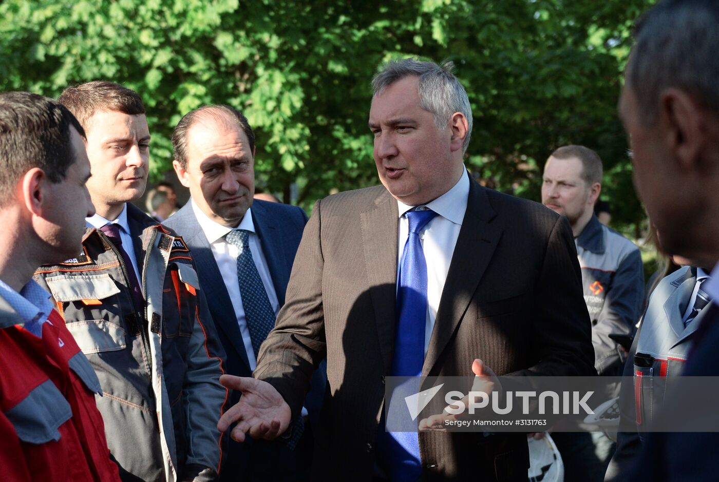 Deputy Prime Minister Rogozin visits St. Petersburg