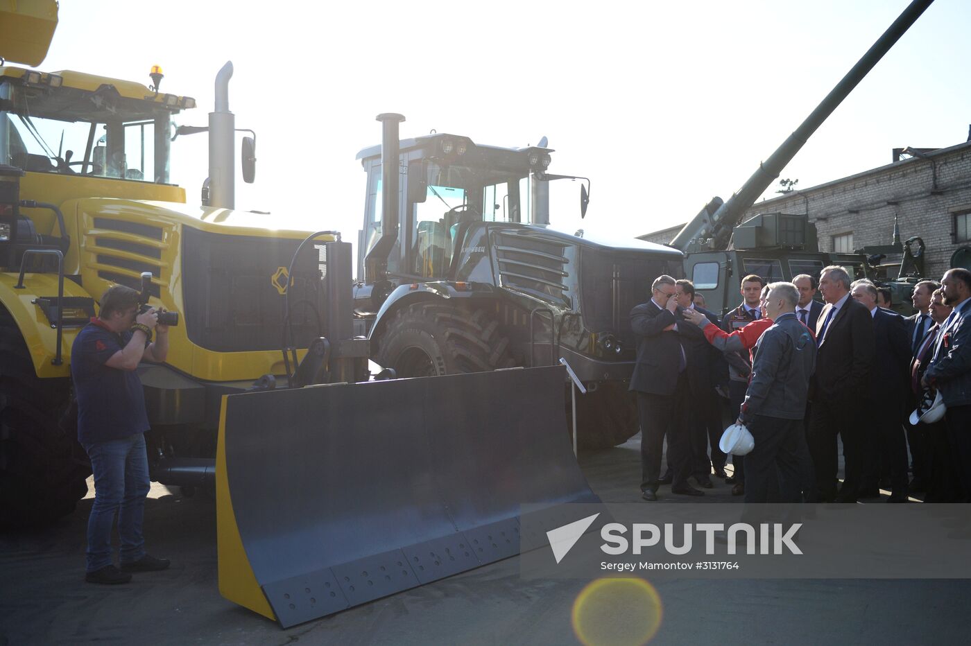 Deputy Prime Minister Rogozin visits St. Petersburg