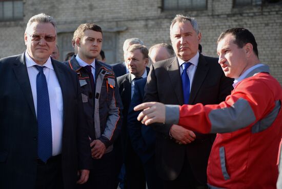 Deputy Prime Minister Rogozin visits St. Petersburg